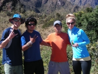 Hanging with the most radical tour guides ever, Gerson and Hilton!