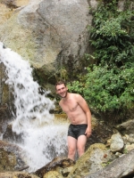 machu picchu waterfall