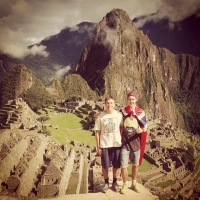The Norwegians (Los noruegos) has finally arrived at Machu Picchu!