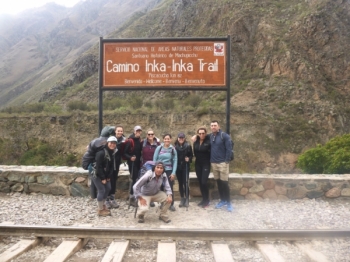 Claire Inca Trail October 16 2017